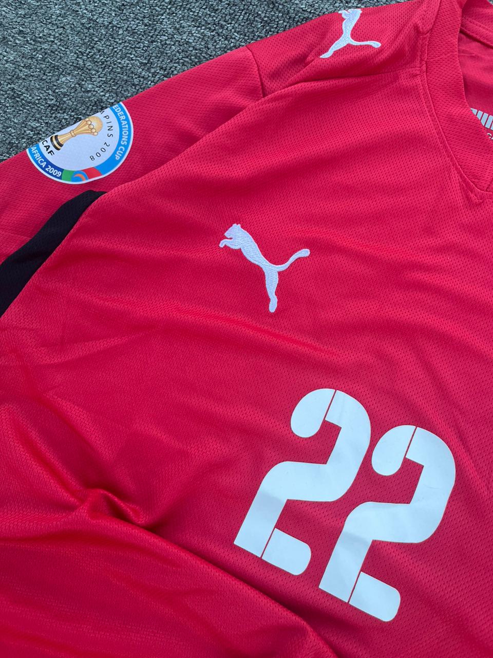 Red shirt Egypt Abu Trika 08 Confederations Cup